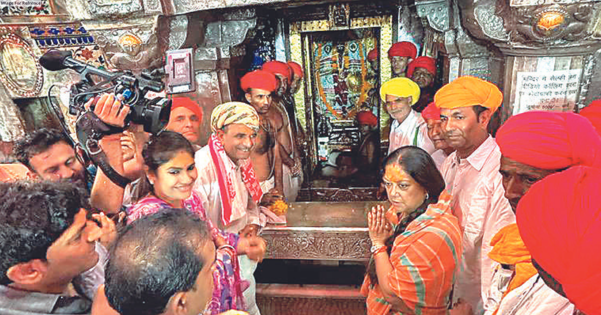 People's support and God's blessings ensure victory: Raje